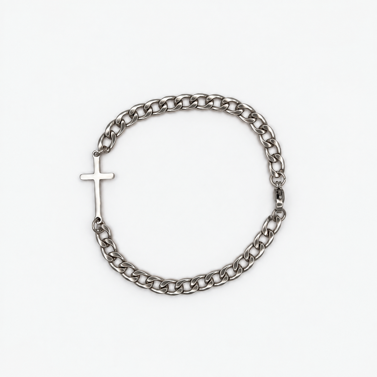 Cross & Cuban Chain