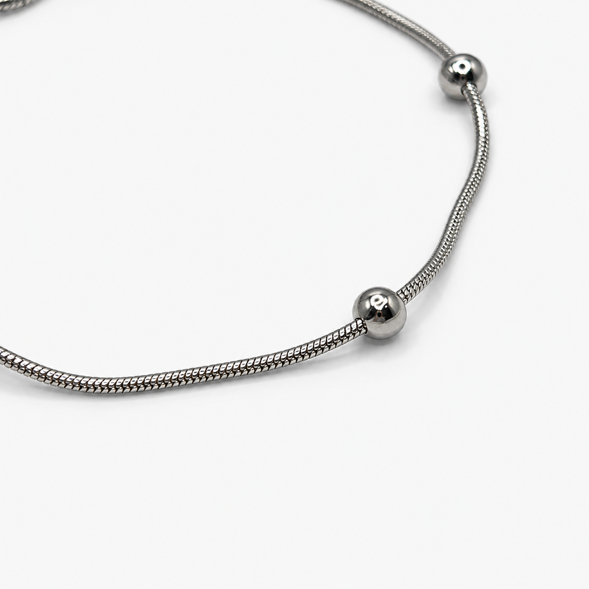 Beaded Snake Chain