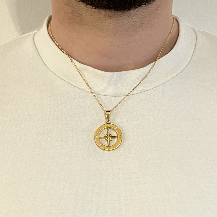 Open Circle Compass