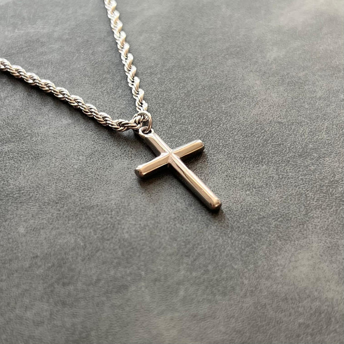 Cross & Rope Chain