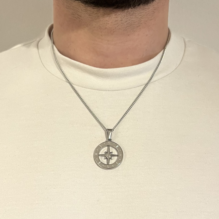 Open Circle Compass